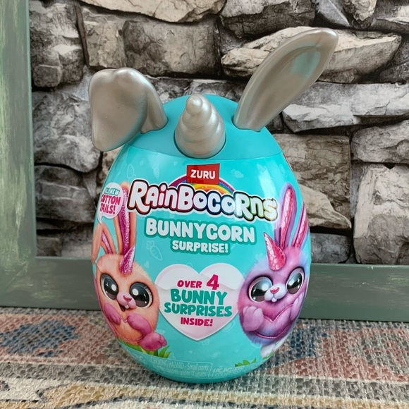 4 Zuru Rainbocorns Bunnycorn Surprise Bunny Unicorn Blind Box Cotton Tail Doll - Picture 3 of 10
